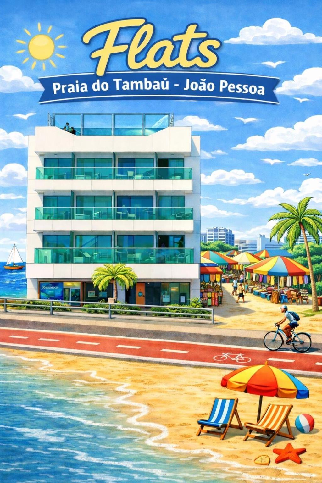 Tambau Israel Flat 421 - Cobertura Com Piscina Beira Mar Apartment - Joao Pessoa — Photos 3
